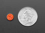 Plastic Button Caps For Square Top (10-pack) - 8mm Diameter