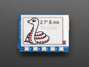 Adafruit 2.7" Tri-Color eInk / ePaper Shield with SRAM
