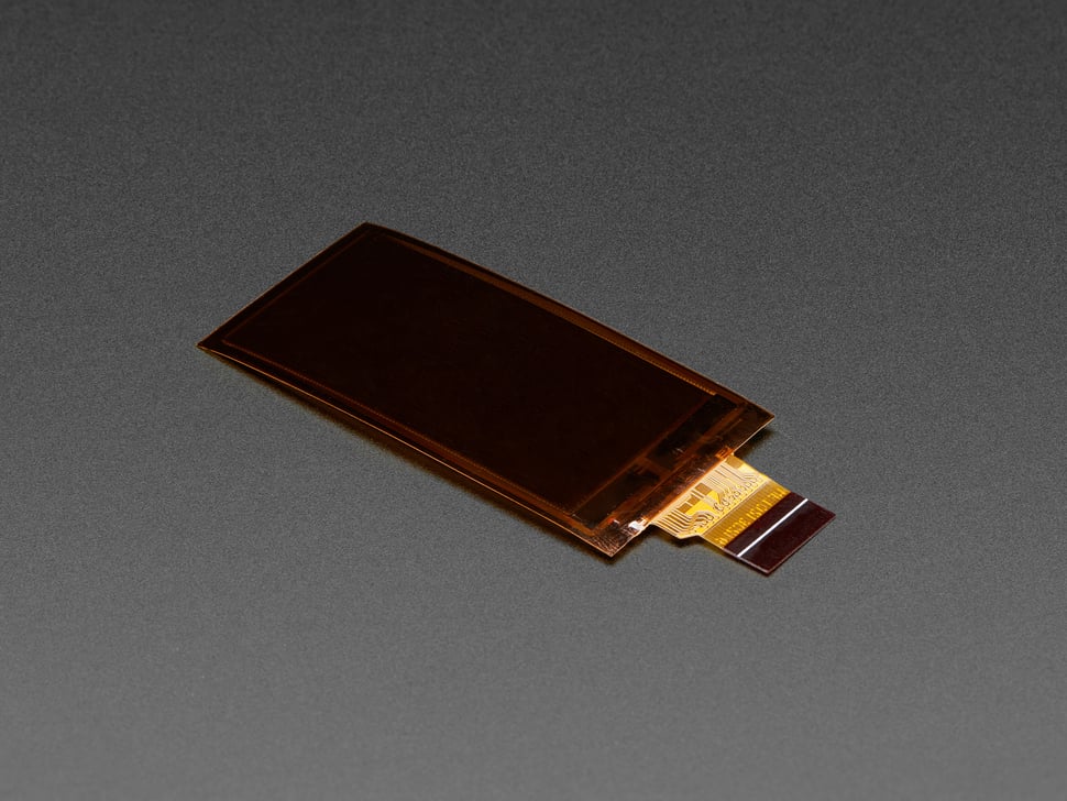 2.13" Flexible Monochrome eInk / ePaper Display
