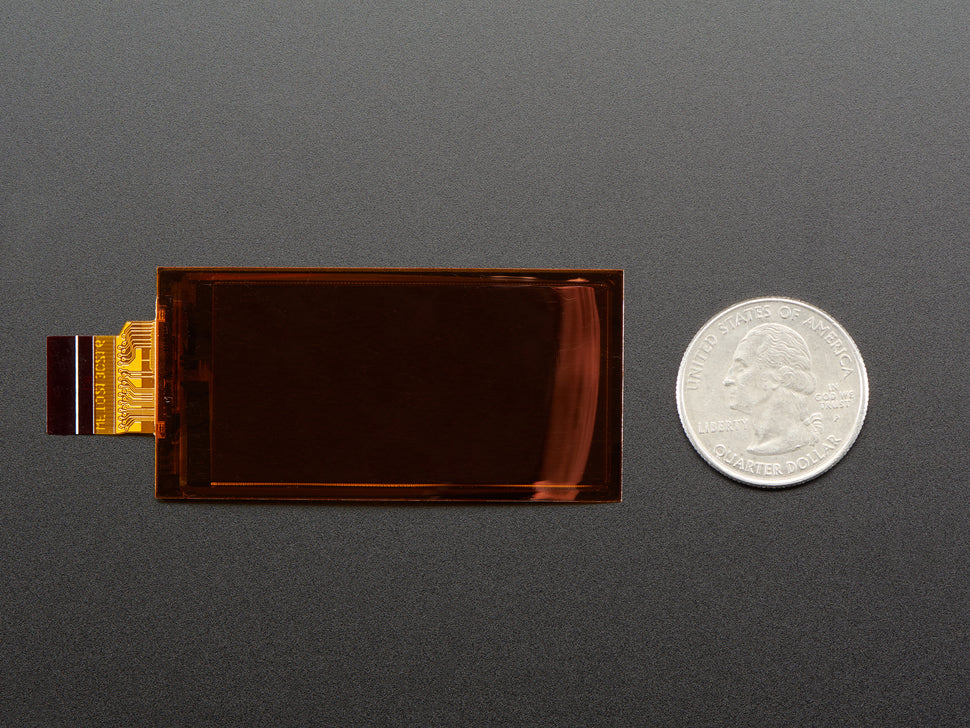 2.13" Flexible Monochrome eInk / ePaper Display