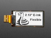 2.13" Flexible Monochrome eInk / ePaper Display