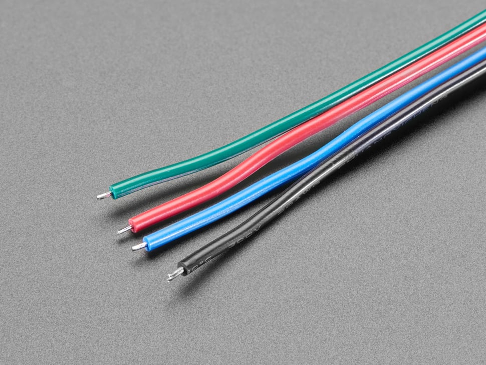 Flexible RGB Neon-like LED Strip 120 LEDs - 1 meter long