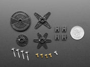 Standard Servo Arm and Horn Set - 25 Spline