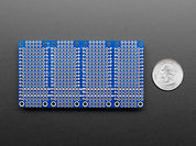 Adafruit Quad Side-By-Side FeatherWing Kit with Headers