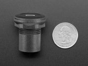 USB C Jack to Micro USB Jack Round Panel Mount Adapter