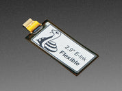 2.9" Flexible 296x128 Monochrome eInk / ePaper Display