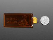 2.9" Flexible 296x128 Monochrome eInk / ePaper Display