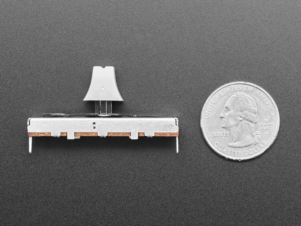 Slide Potentiometer with Plastic Knob - 45mm Long