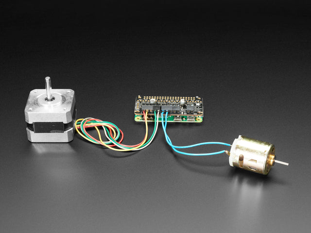 Adafruit DC & Stepper Motor Bonnet for Raspberry Pi