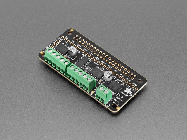 Adafruit DC & Stepper Motor Bonnet for Raspberry Pi