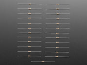Through-Hole Resistors - 100 ohm 5% 1/4W - Pack of 25