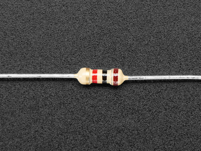 Through-Hole Resistors - 1.0K ohm 5% 1/4W - Pack of 25