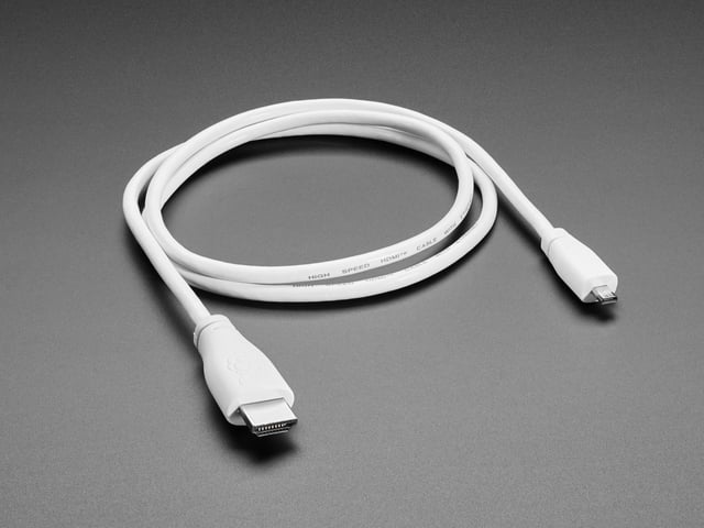 Official Raspberry Pi Micro HDMI to HDMI Cable