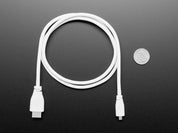 Official Raspberry Pi Micro HDMI to HDMI Cable