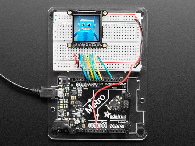 Adafruit 1.3" 240x240 Wide Angle TFT LCD Display with MicroSD