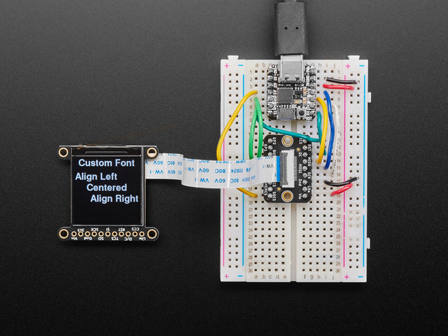 Adafruit 1.3" 240x240 Wide Angle TFT LCD Display with MicroSD