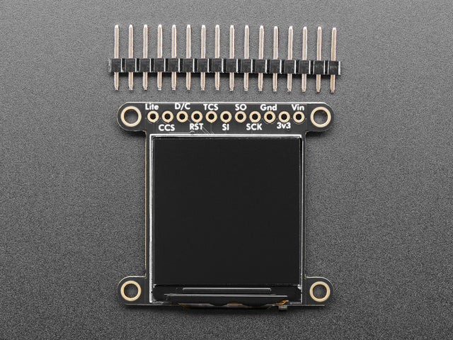 Adafruit 1.3" 240x240 Wide Angle TFT LCD Display with MicroSD