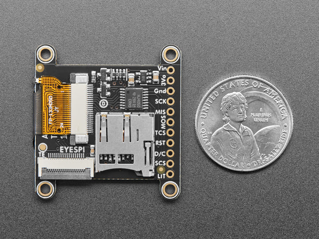 Adafruit 1.3" 240x240 Wide Angle TFT LCD Display with MicroSD