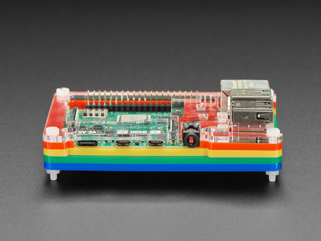Rainbow Pibow Coupé 4 for Raspberry Pi 4