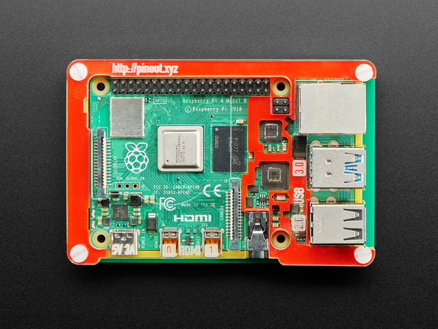 Rainbow Pibow Coupé 4 for Raspberry Pi 4