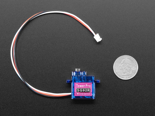 Micro Servo with 3-pin JST PH 2mm Cable - TowerPro SG92R