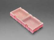 Medium Modular Snap Boxes - SMD component storage - 2 pack