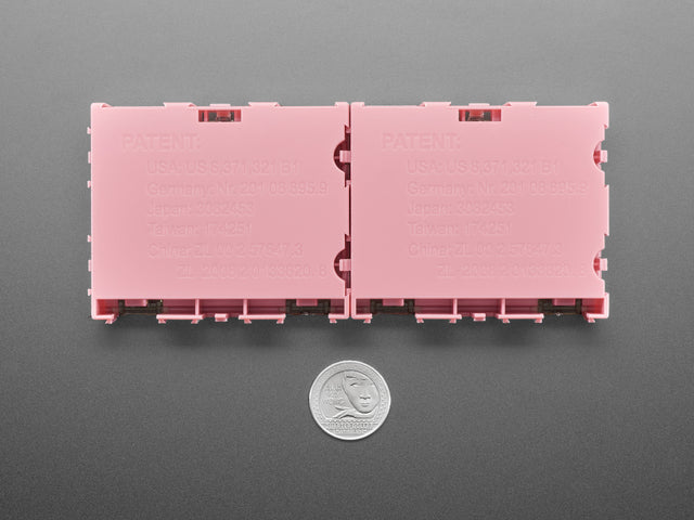 Medium Modular Snap Boxes - SMD component storage - 2 pack