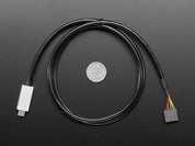 FTDI Serial TTL-232 USB Type C Cable - 3V Power and Logic