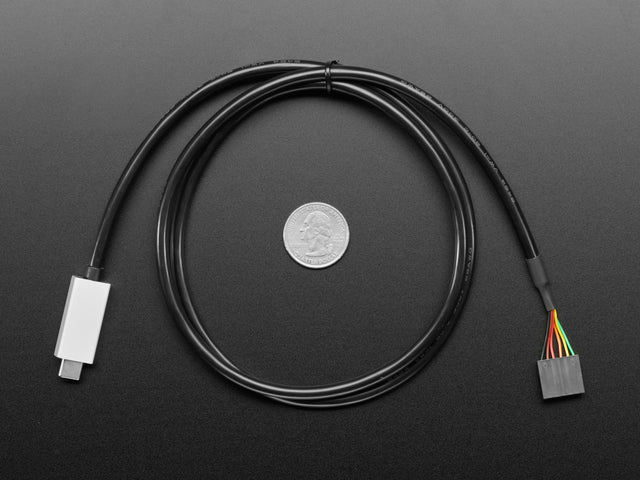 FTDI Serial TTL-232 USB Type C Cable - 3V Power and Logic