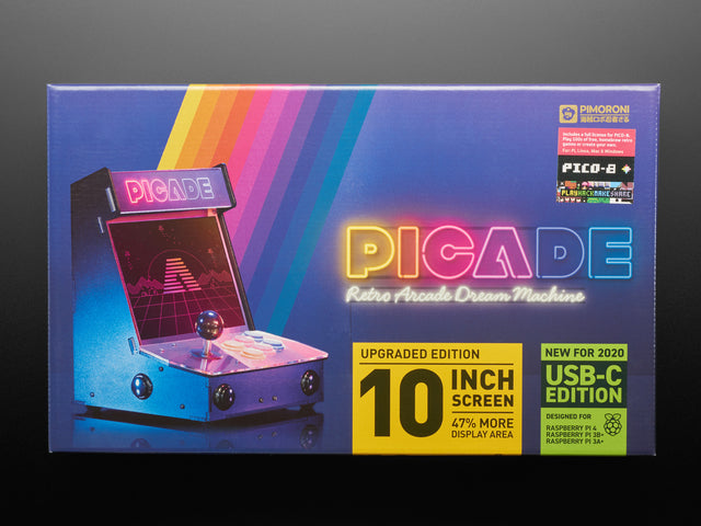 Pimoroni Picade Cabinet Kit - 10" Display
