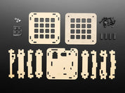 Adafruit 4x4 Trellis Feather Acrylic Enclosure + Hardware Kit