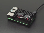 Aluminum Metal Heatsink Raspberry Pi 4 Case with Dual Fans
