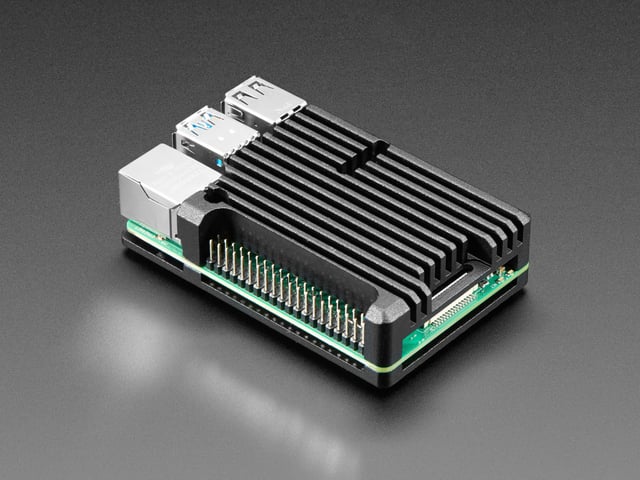 Aluminum Metal Heatsink Raspberry Pi 4 Case