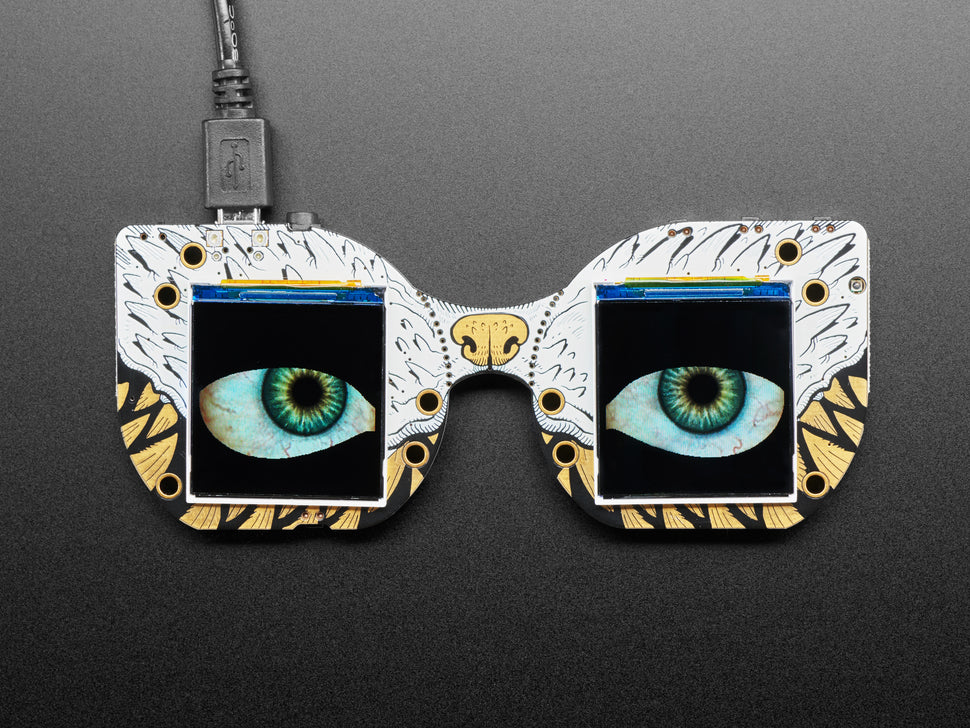 Adafruit MONSTER M4SK - DIY Electronic Eyes Mask