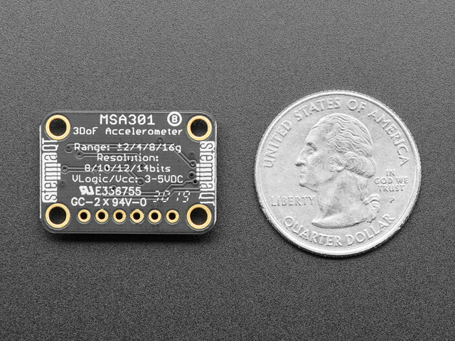 Adafruit MSA301 Triple Axis Accelerometer - STEMMA QT / Qwiic
