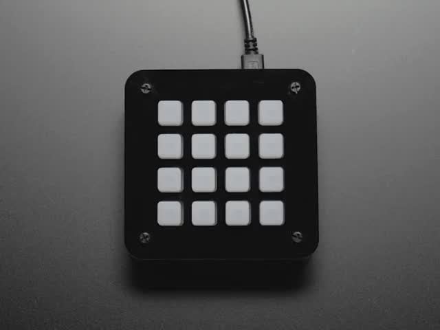 Adafruit 4x4 NeoTrellis Feather M4 Kit Pack