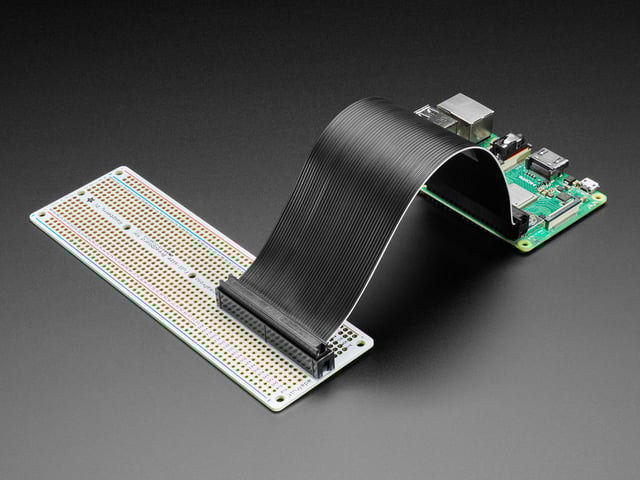 Adafruit Perma-Proto 40-Pin Raspberry Pi Breadboard PCB Kit