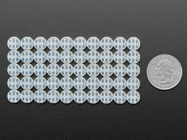 NeoPixel Mini Button PCB - Pack of 50