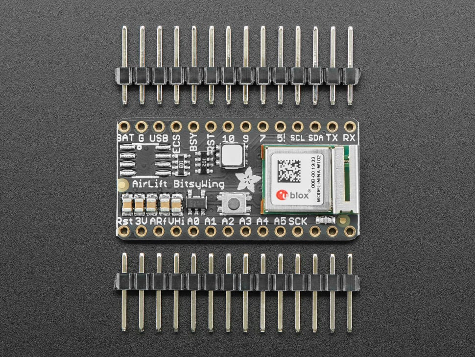 Adafruit AirLift Bitsy Add-On – ESP32 WiFi Co-Processor