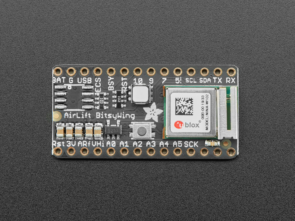 Adafruit AirLift Bitsy Add-On – ESP32 WiFi Co-Processor