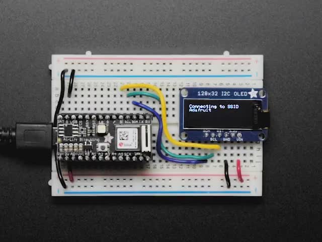 Adafruit AirLift Bitsy Add-On – ESP32 WiFi Co-Processor