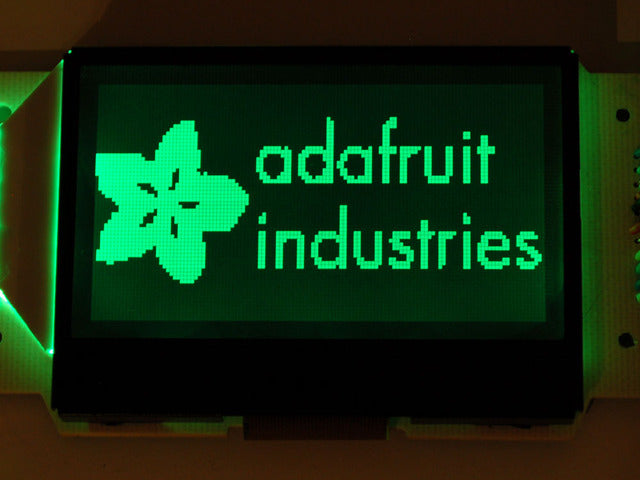 Graphic ST7565 Negative LCD (128x64) with RGB backlight + extras