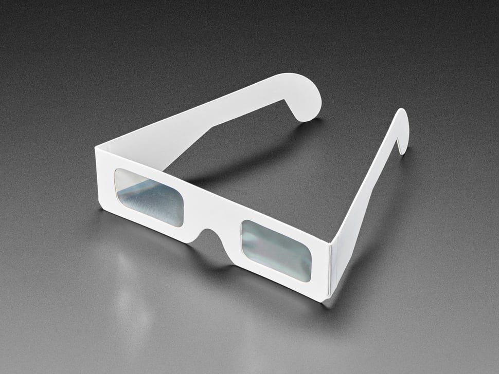 Paper Diffraction Grating Glasses