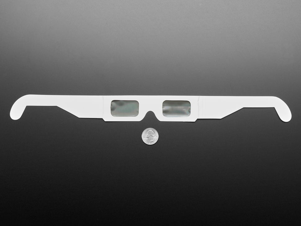 Paper Diffraction Grating Glasses