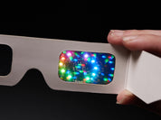 Paper Diffraction Grating Glasses