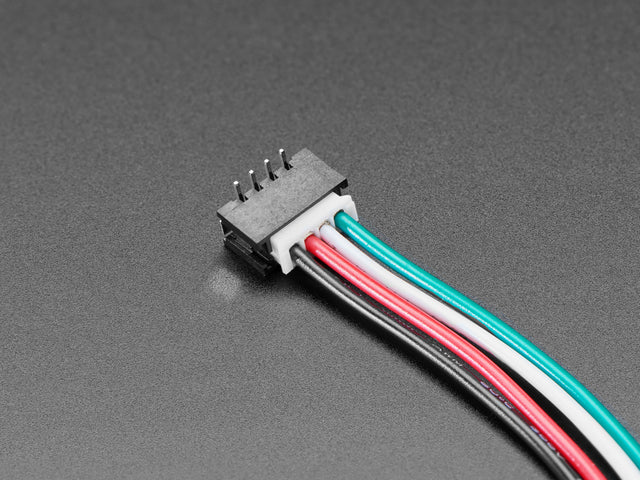 JST PH 2mm 4-pin Vertical Connector (10-pack) - STEMMA