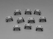 2mm 4-pin Horizontal Connector - JST PH Compatible - 10 Pack