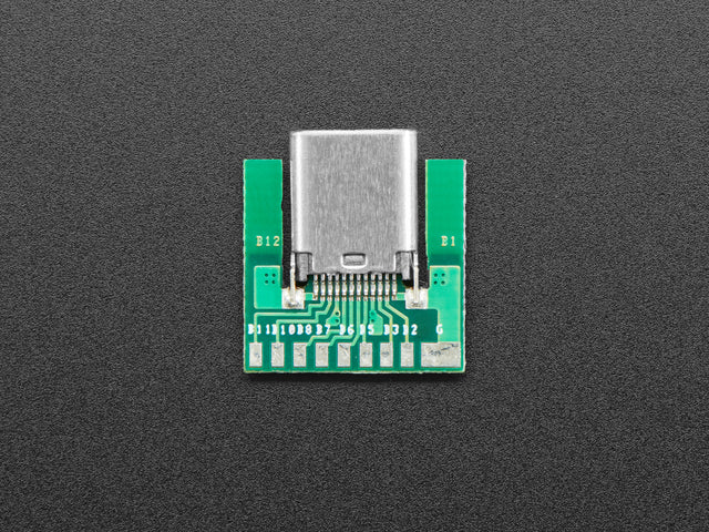 USB Type C Socket - SMT Inline Breakout Board