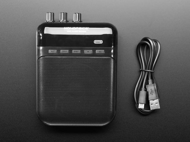 Monoprice 5-Watt Guitar Amplifier, Portable Recorder