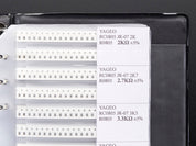 SMT/SMD 0805 Resistor and Capacitor Book - 3725 pieces